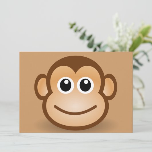 76-Free-Cute-Cartoon-Monkey-Clipart-Illustration (Standing Front)