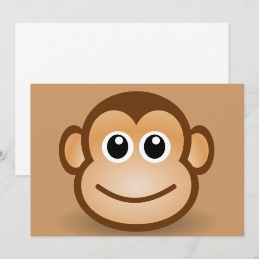 76-Free-Cute-Cartoon-Monkey-Clipart-Illustration (Front/Back)