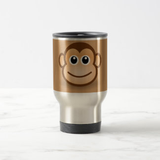 76-Free-Cute-Cartoon-Monkey-Clipart-Illustration Travel Mug