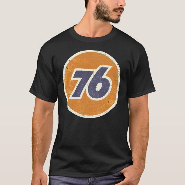 76 Oil Union Vintage Essential T-Shirt (Front)
