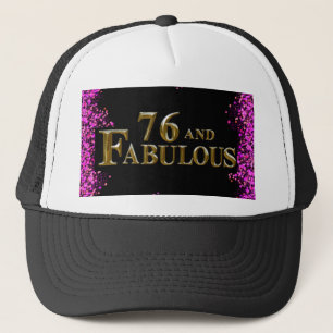 76th Birthday  Trucker Hat