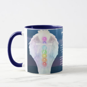 777 Angel Numbers Chakra Angels Wings Mug