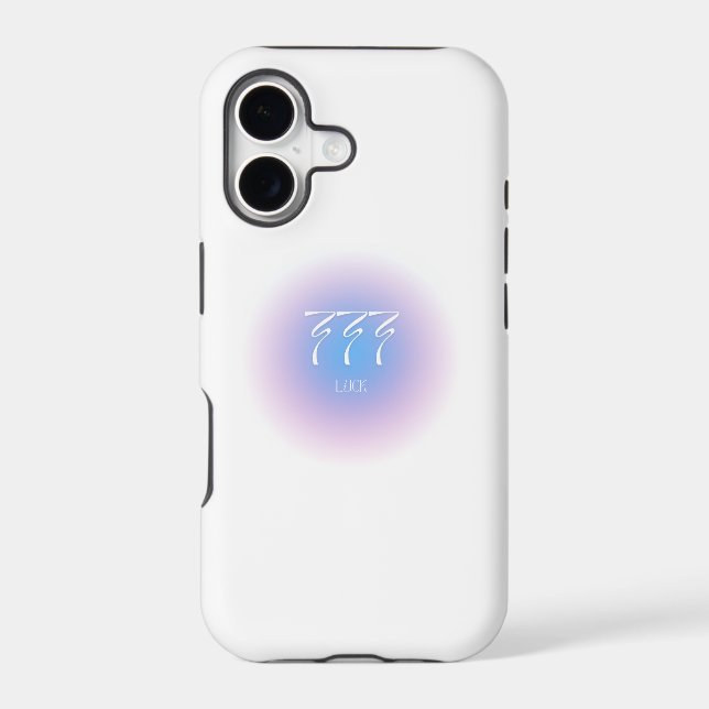 777 luck iPhone case (Back)