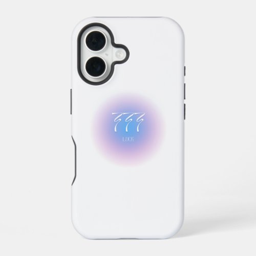 777 luck iPhone 16 case