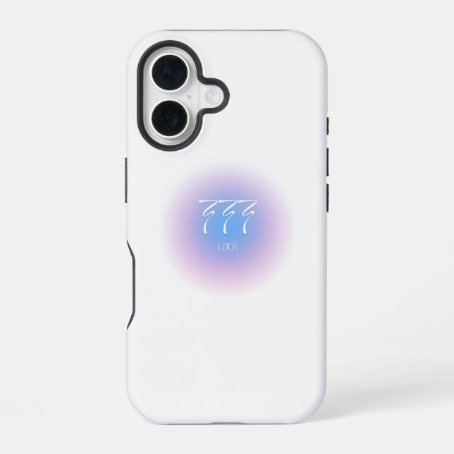 777 luck iPhone case (Back)