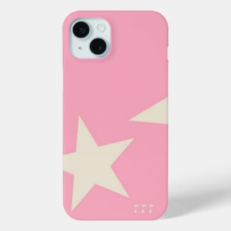777 pinkish star iPhone 15 plus case
