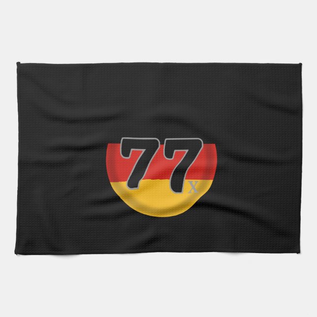 77 Deutschland Generation X Kitchen Towel (Horizontal)