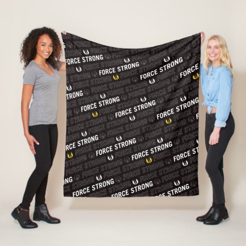 77 Force Strong Athletic Graphic Fleece Blanket