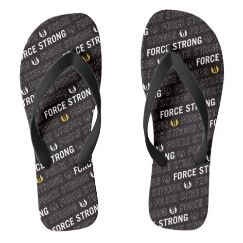 77 Force Strong Athletic Graphic Flip Flops