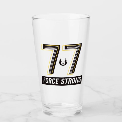 77 Force Strong Athletic Graphic Glass
