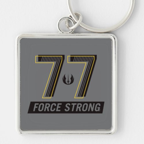77 Force Strong Athletic Graphic Keychain