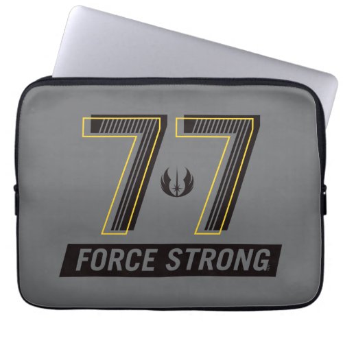 77 Force Strong Athletic Graphic Laptop Sleeve