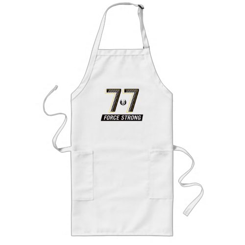 77 Force Strong Athletic Graphic Long Apron