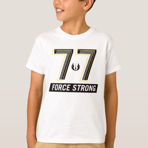 77 Force Strong Athletic Graphic T_Shirt