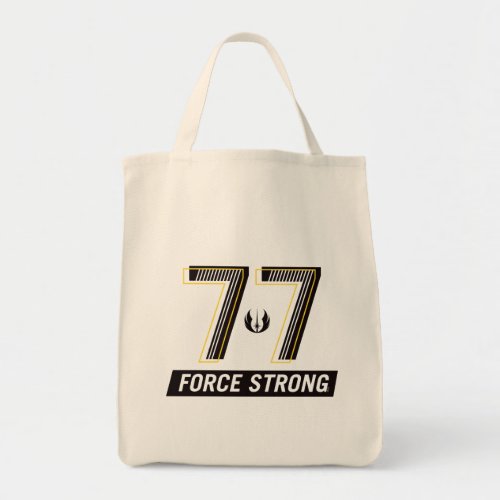 77 Force Strong Athletic Graphic Tote Bag