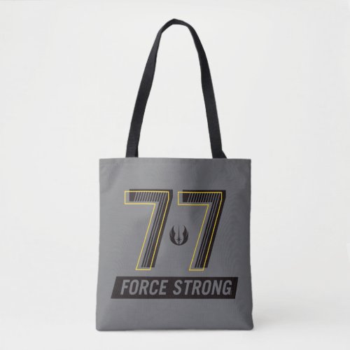 77 Force Strong Athletic Graphic Tote Bag