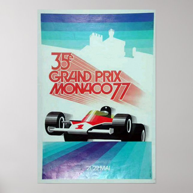 77 monico grand prix adverx poster (Front)