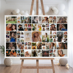 77 Photo Collage Memory Foam Board