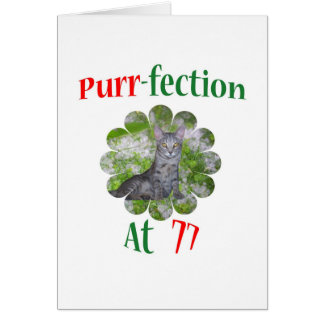 77 Purr-fection Cards