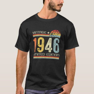 77th B Day Gifts Vintage 1946 Limited Edition 77 T-Shirt