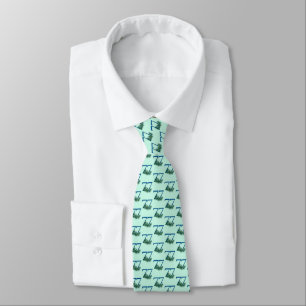 77th Birthday or Anniversary Peacock Feathers Neck Tie