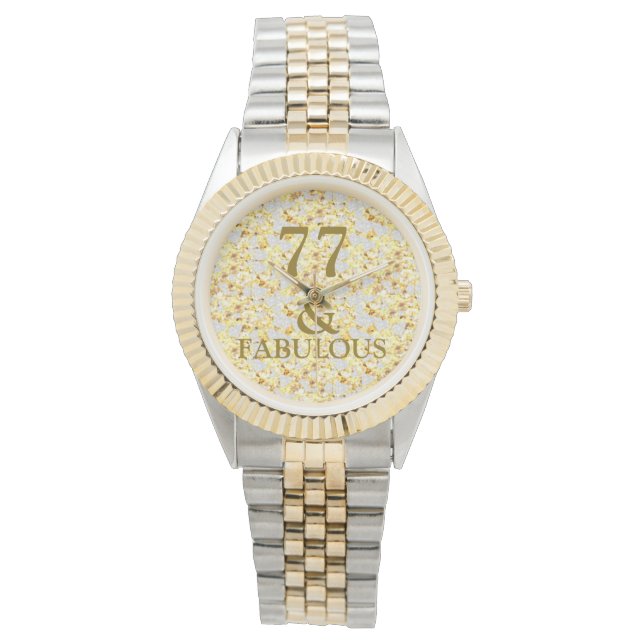 77th Birthday  Watch (Front)