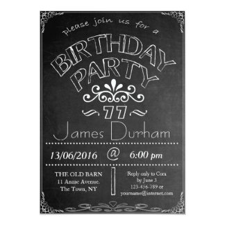 77th Birthday Invitations & Announcements | Zazzle