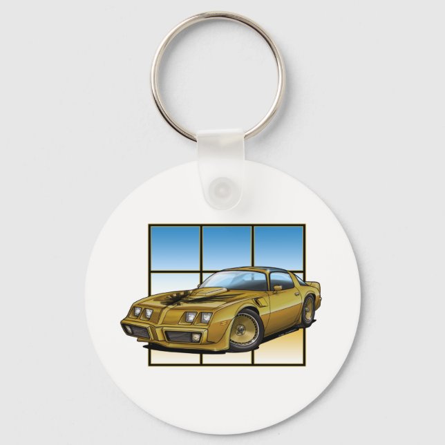 78-81 SE Trans Am Keychain (Front)