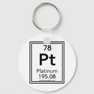 78 Platinum Keychain