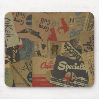 78 rpm Record Sleeves Mouse Pad