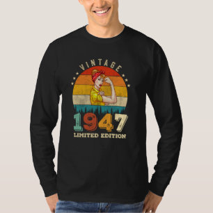 78 Year Old Bday 1947 Vintage 78th Birthday Women T-Shirt
