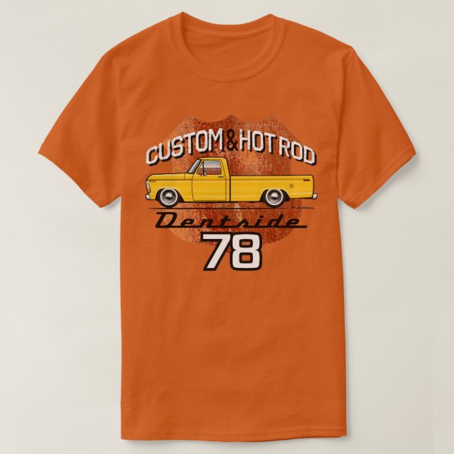 78Chrome Yellow T-Shirt (Design Front)