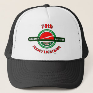 78TH INFANTRY DIVISION "JERSEY LIGHTNING" DIVISION TRUCKER HAT