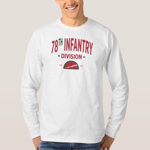 78th Infantry Division Lightning Division Long T_Shirt