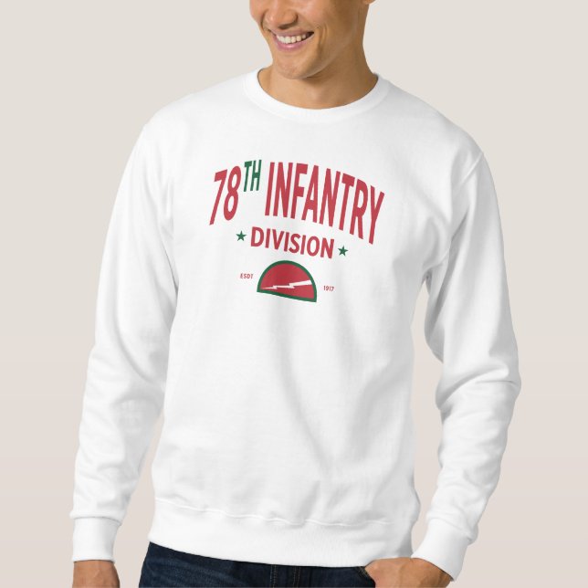 78th Infantry Division "Lightning Division" Sweatshirt (Front)