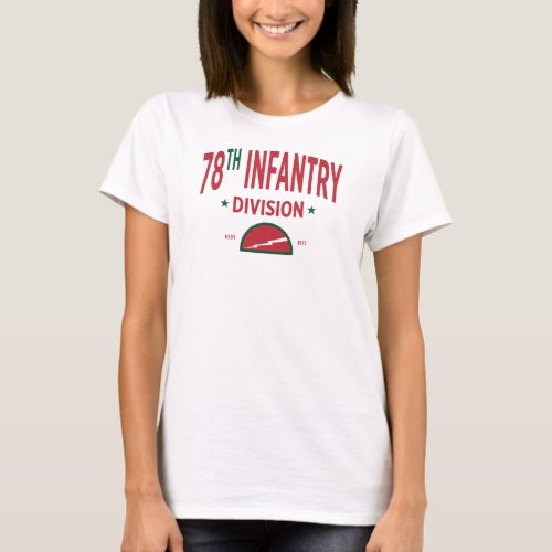 78th Infantry Division Lightning Division Women T_Shirt
