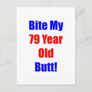 79 Bite My Butt Postcard