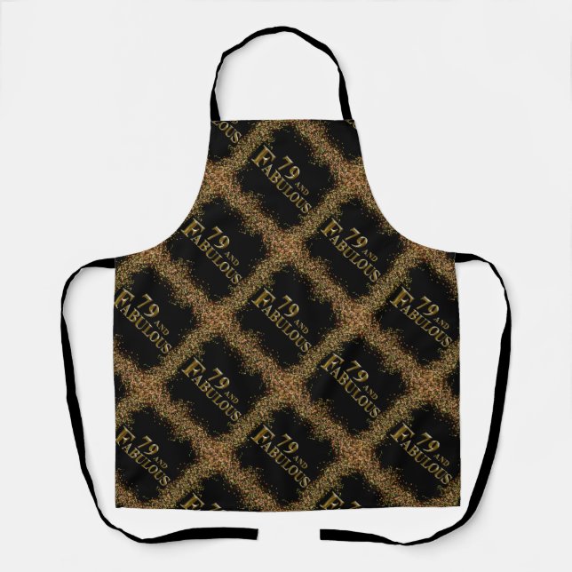 79th Birthday  Apron (Front)