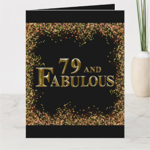 79th Birthday  Card