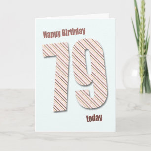 79th birthday card