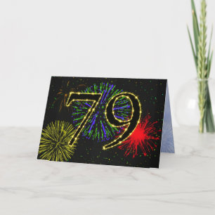 79th Birthday Party Invitation