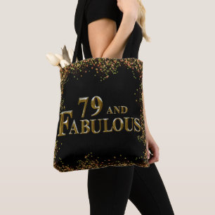 79th Birthday  Tote Bag
