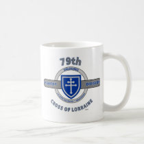 79TH INFANTRY DIVISION "CROSS OF LORRAINE" COFFEE MUG