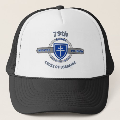 79TH INFANTRY DIVISION CROSS OF LORRAINE TRUCKER HAT