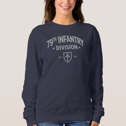 79th Infantry Division _ US Military Women Sweatshirt