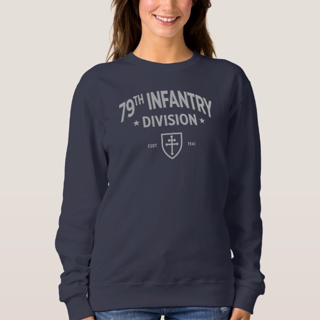 79th Infantry Division - US Military Women Sweatshirt (Front)