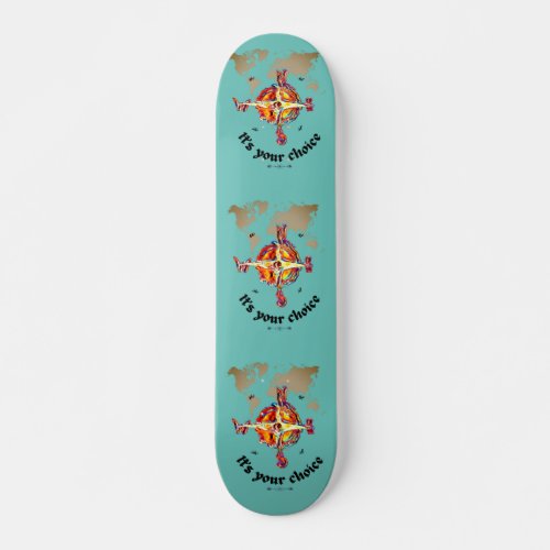 7 34 Skateboard Deck Its Your Choice