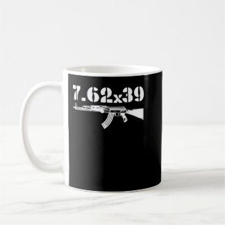 7.62X39 Caliber Ammo AK-47 Gun Coffee Mug