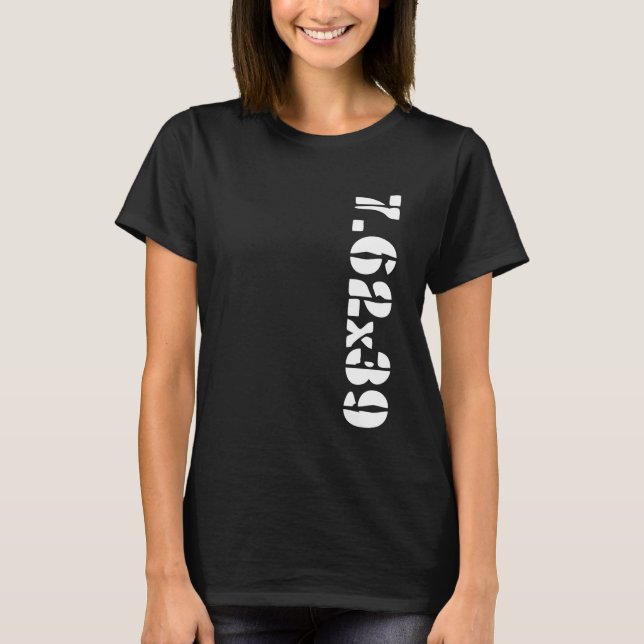 7.62X39 Caliber Ammo AK-47 Gun T-Shirt (Front)