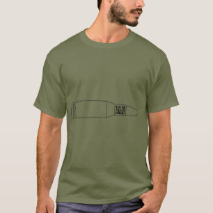 7.62x39 Round Black T-Shirt